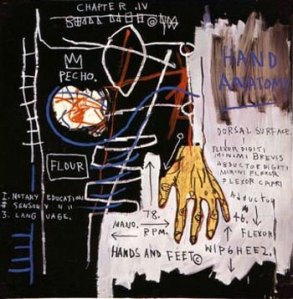 Hand-font-b-Anatomy-b-font-Jean-Michel-Basquiat-100-Hand-Painted-Oil-font-b-Painting