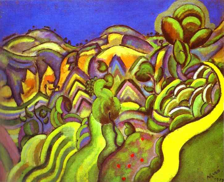 Ciurana, the path, 1917